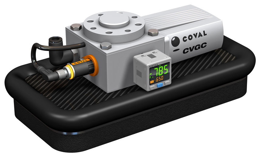 La caja de vacío de carbono de COVAL, el mejor amigo de un cobot